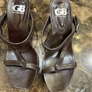 Gianni Bini heels.  7.5 brown